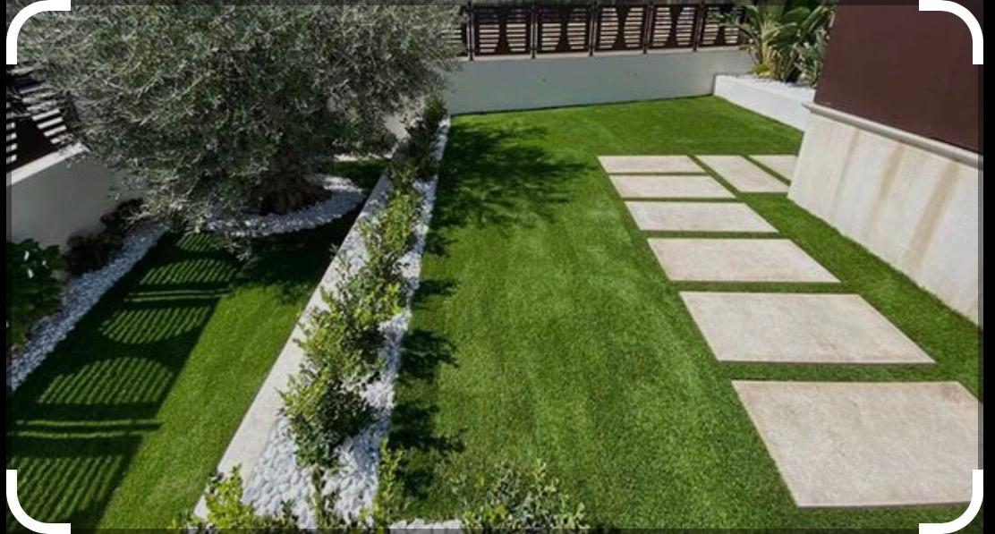 Giardino privato completato